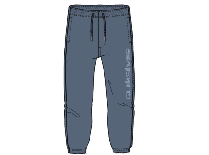 Pantalon Polaire Quiksilver Bleu