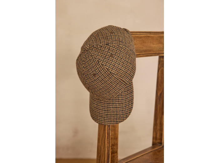 Casquette HELENA à carreaux