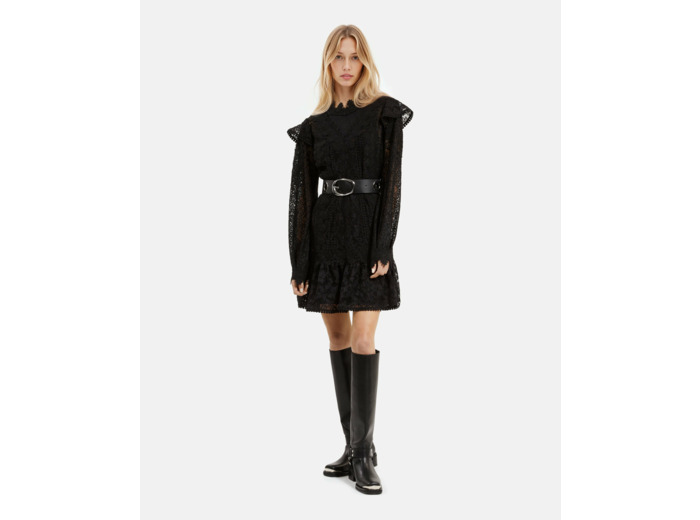 Robe en dentelles black