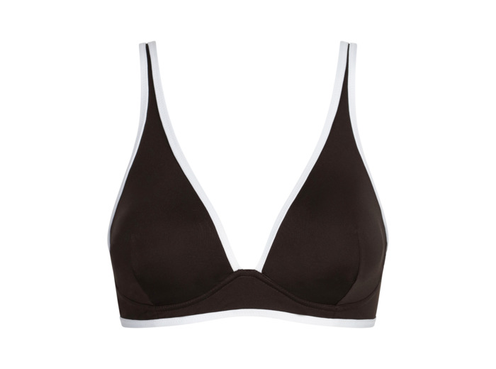 Haut de maillot de bain forme triangle sans armatures