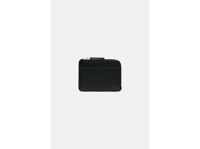 Porte-cartes stanley en cuir naturel