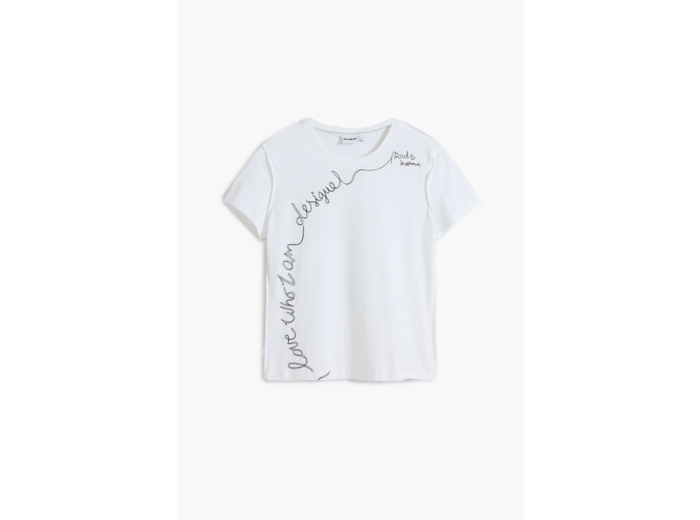 T-Shirt À Manches Courtes En Maille – Femme