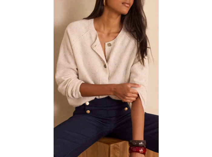 Cardigan BILLY BIS en 100% cachemire