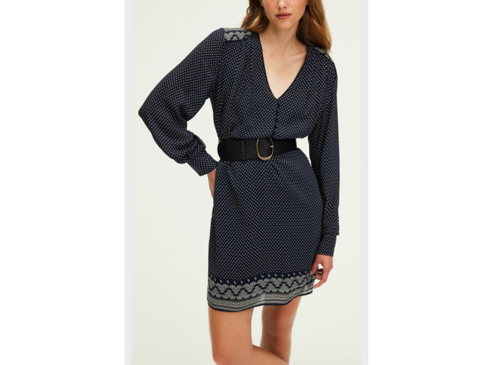 Robe courte imprimée - SOLANA