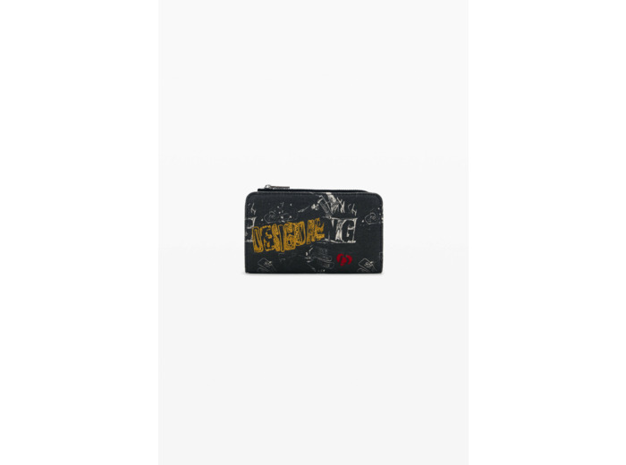 Portefeuille Moyen En Tissu