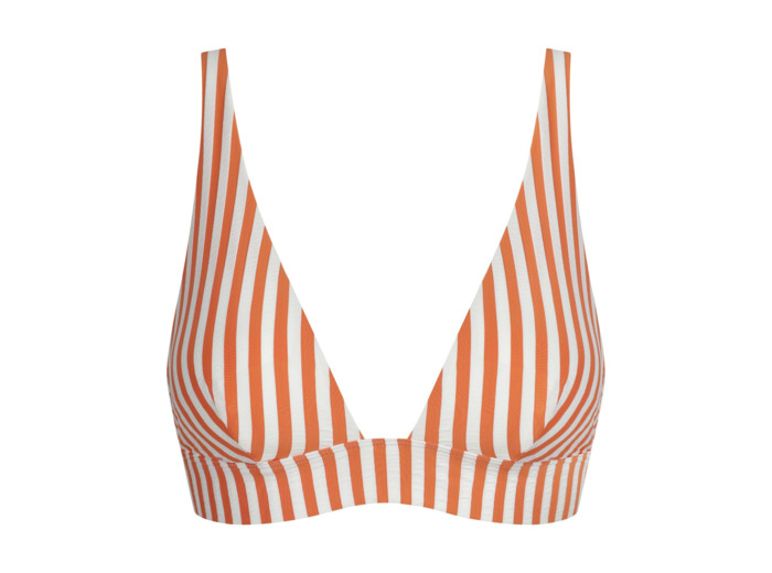 Haut de maillot de bain triangle sans armatures