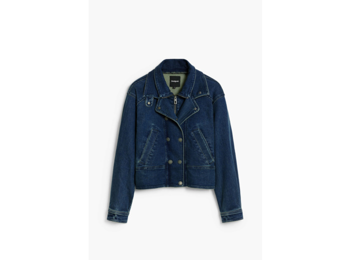 Veste Trucker En Denim – Femme