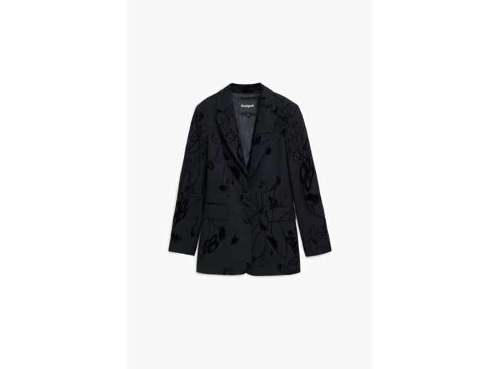 Blazer En Tissu – Femme