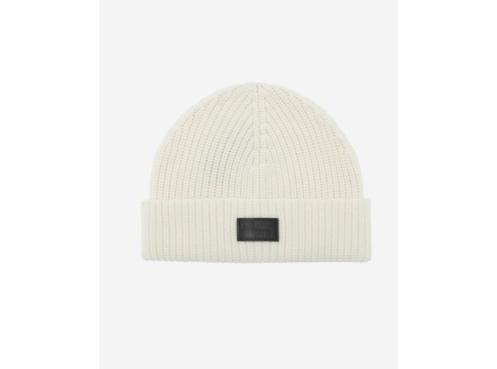 Bonnet à revers écru ecru