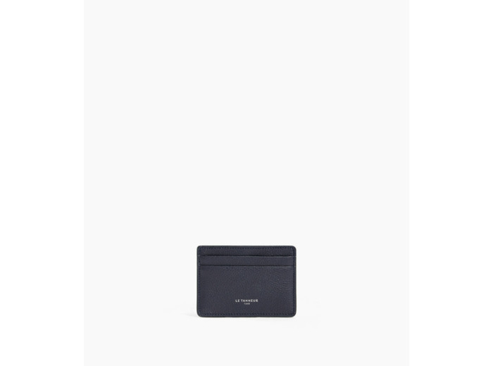 Porte cartes Emile en cuir grainé