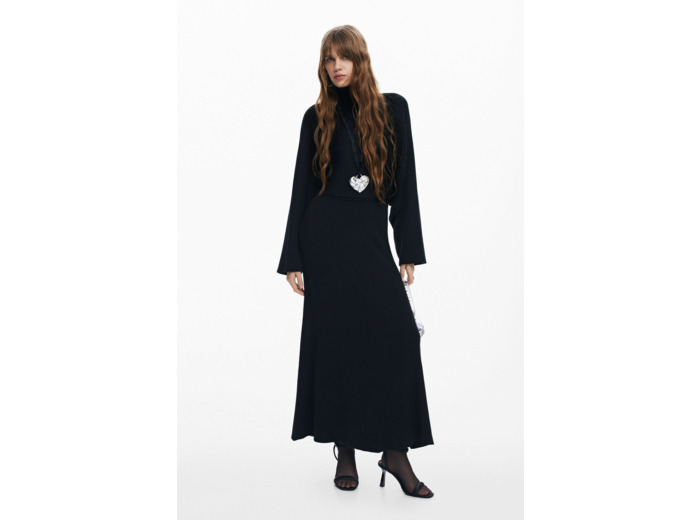 Robe À Manches Longues En Tricot – Femme