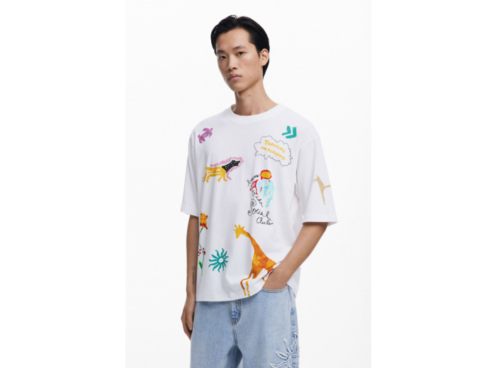 T-Shirt À Manches Courtes En Maille – Homme