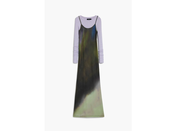 Robe À Manches Longues En Maille – Femme