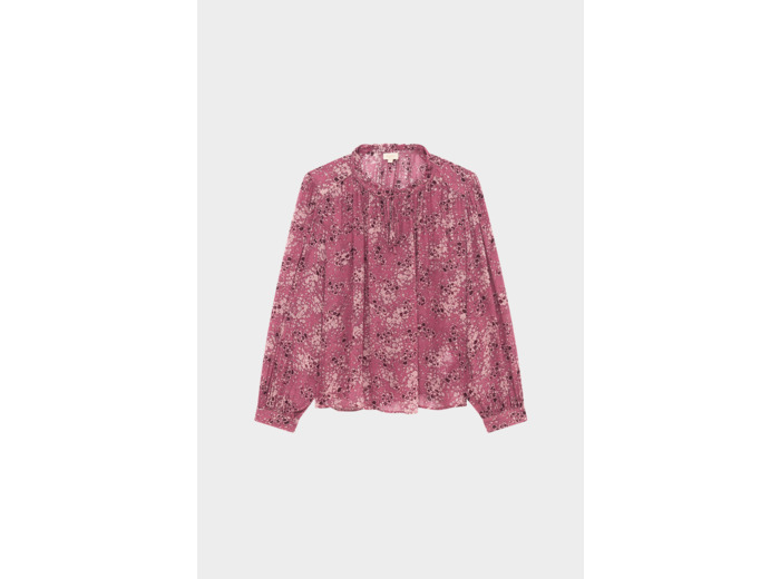 Blouse en mousseline à fleurs - ULENNA