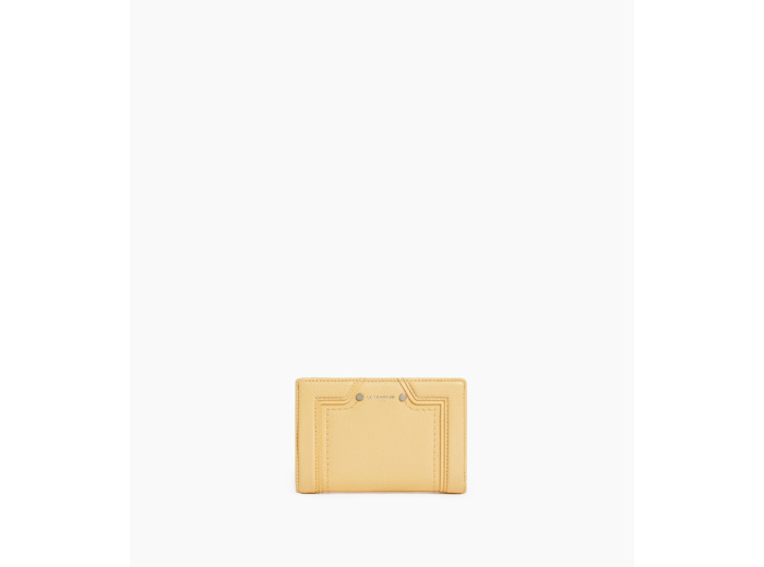 Portefeuille moyen modèle Ella en cuir grainé