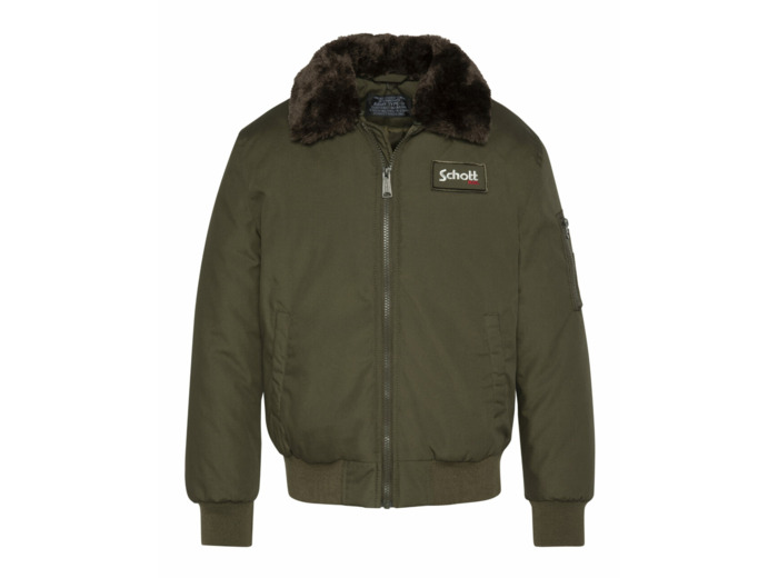 Blouson pilote à fausse fourrure amovible AIRTOP25 SCHOTT