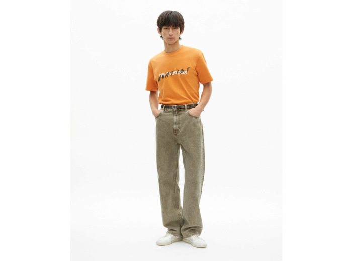 T-shirt manches courtes what is ? abricot