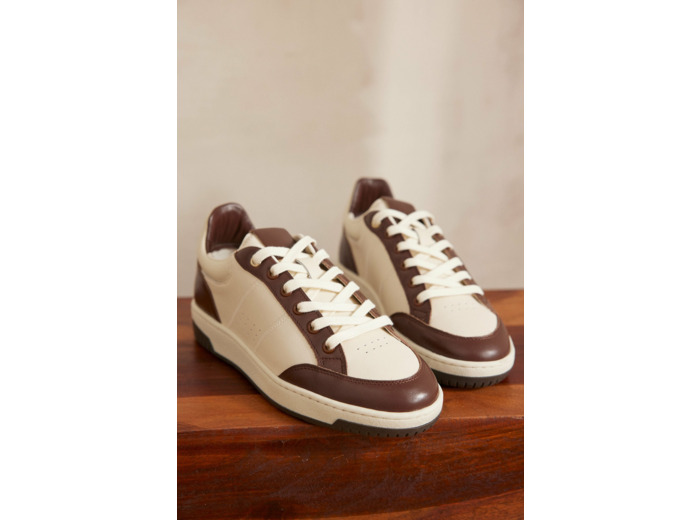 Basket en cuir VELORA