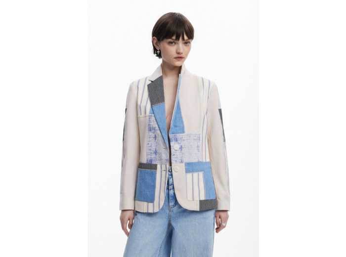 Blazer En Tissu – Femme
