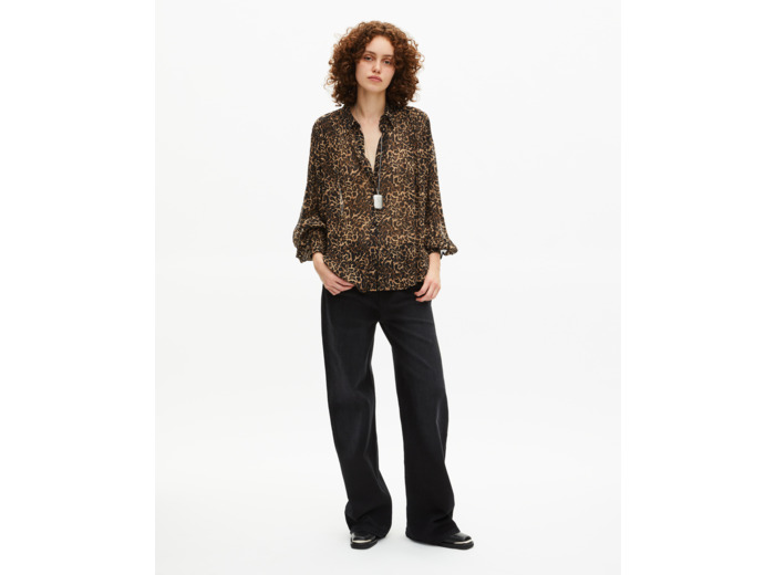 Chemise imprimé léopard leopard
