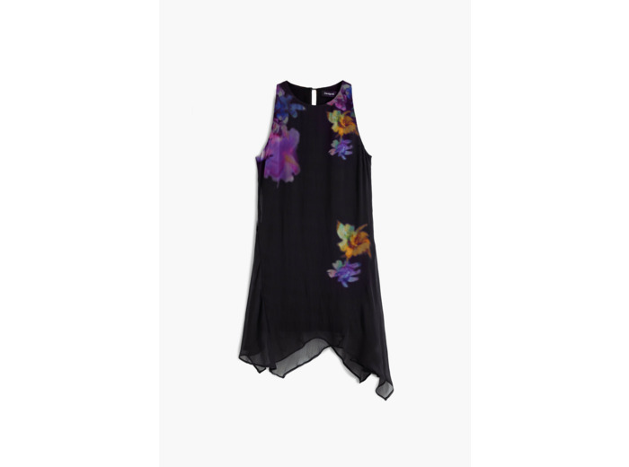 Robe Sans Manches En Tissu – Femme
