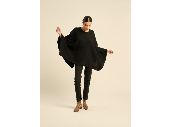 Poncho en cachemire
