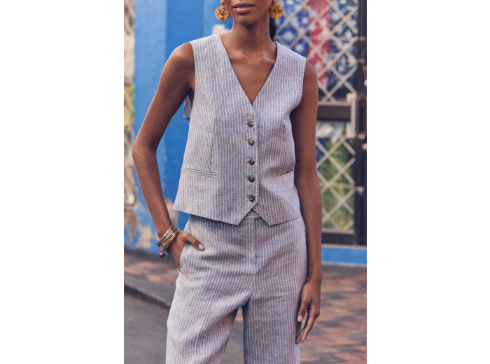 Gilet CENIA en lin