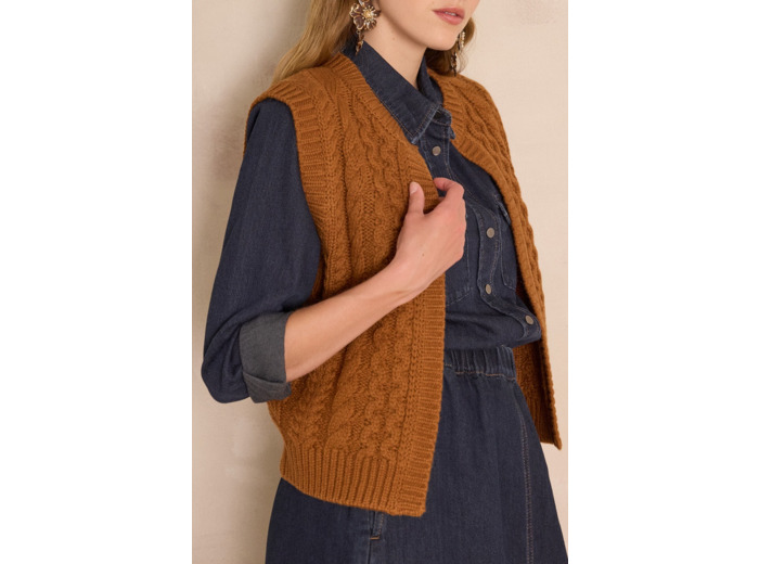 Gilet en laine BIXENTE