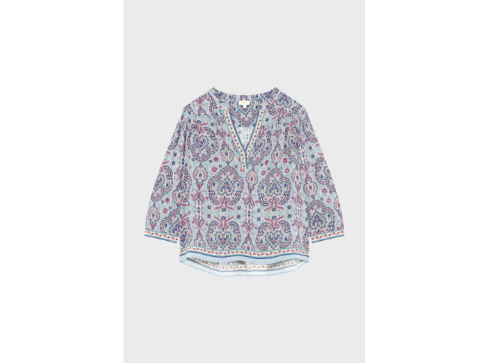 Blouse fluide imprimée - ADELINA