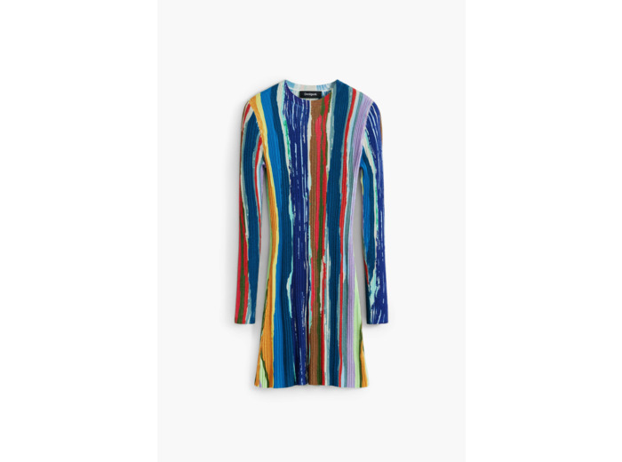 Robe À Manches Longues En Tricot – Femme