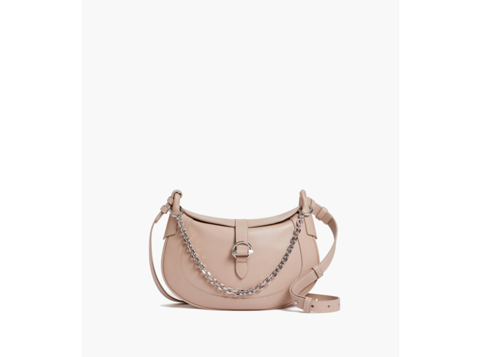 Petit sac bandoulière Pia en cuir lisse