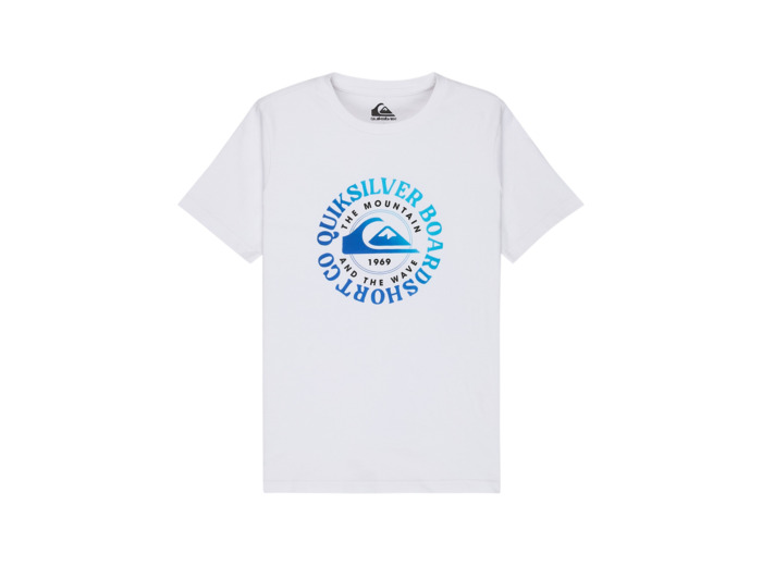 T-shirt Quiksilver blanc classique