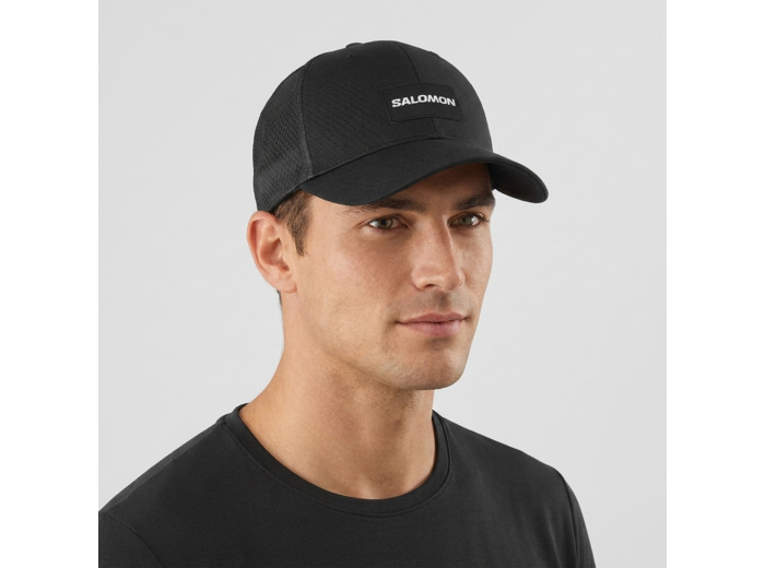 Trucker Curved Cap Deep Black Deep Black