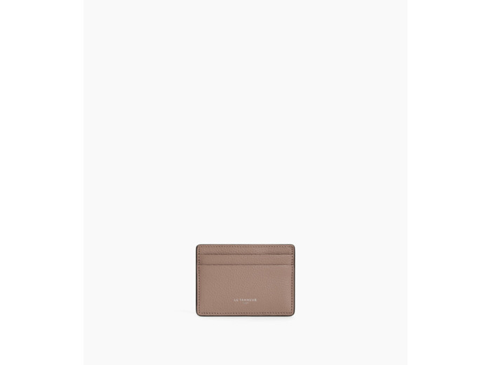 Porte cartes Emile en cuir grainé