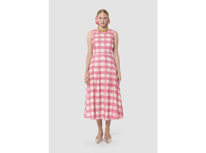 Jupe Javoue rose en vichy