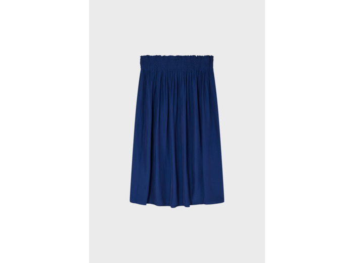Jupe midi à smocks - DAPHNEE