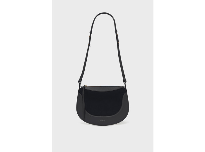Sac travers en cuir velours - THEA