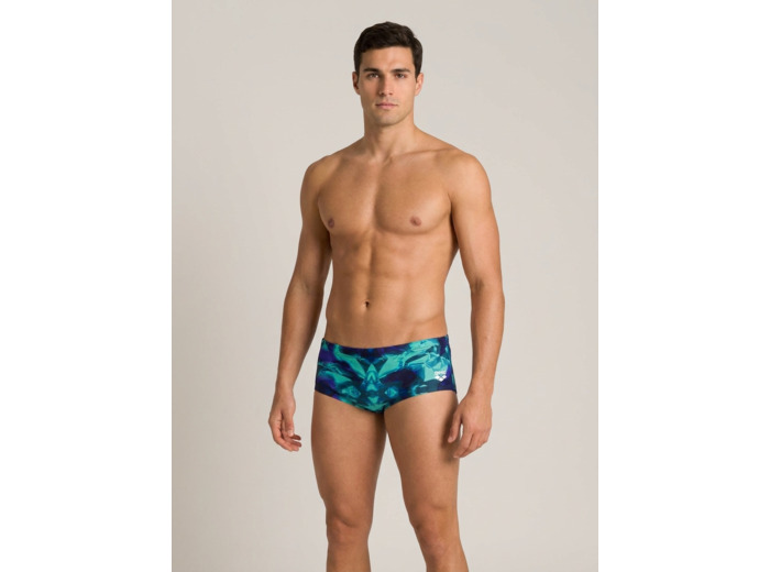 Short de bain taille basse arena Performance Hero Camo pour hommes