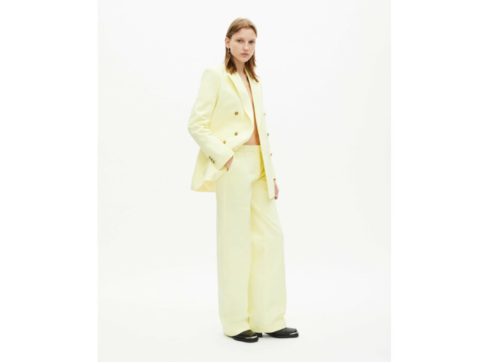 Veste croisee yellow