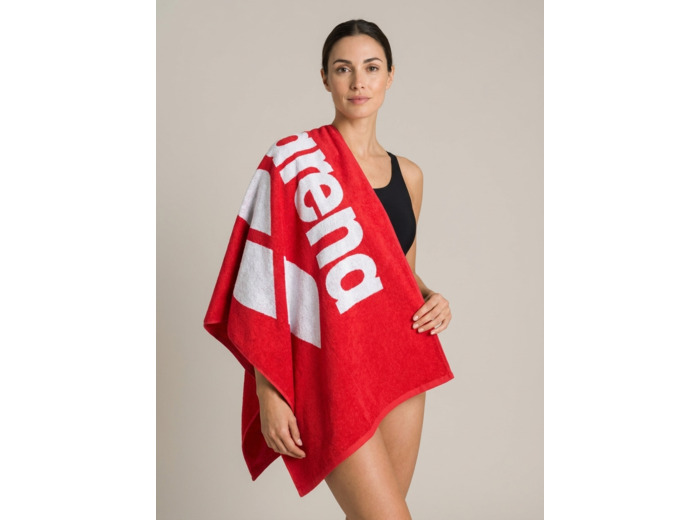 Serviette de piscine en coton doux arena