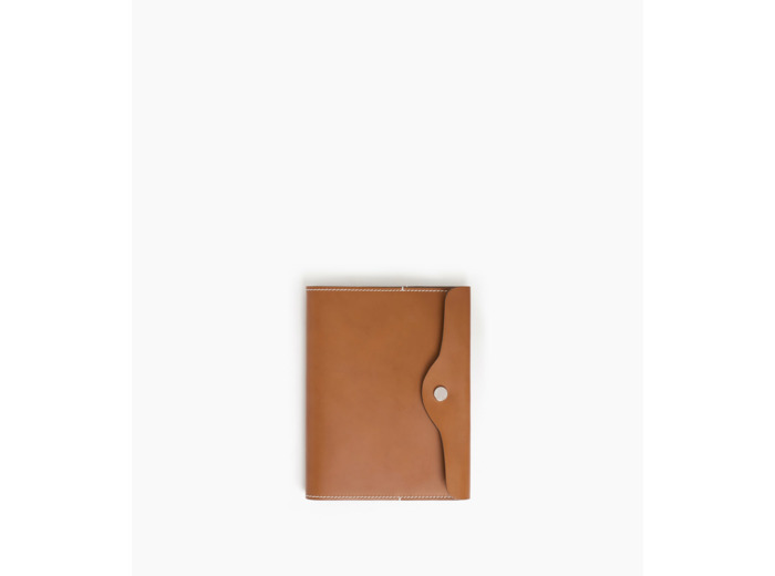 Couverture en cuir lisse et carnet de notes A5