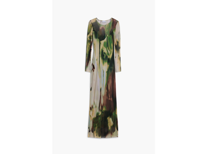 Robe À Manches Longues En Maille – Femme