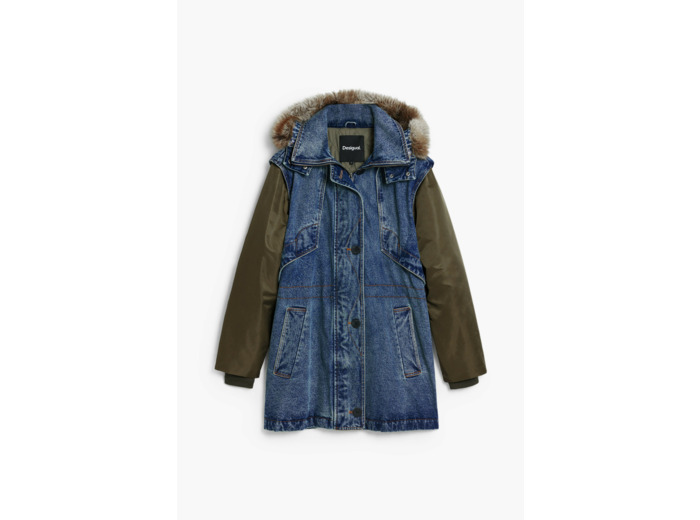 Parka En Tissu – Femme