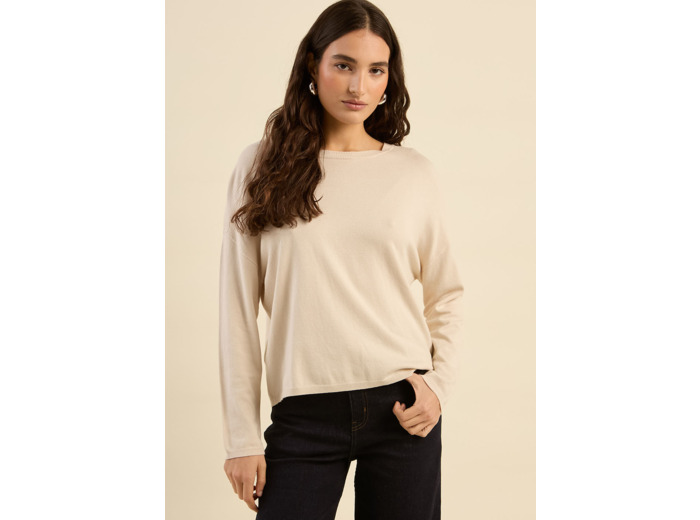 Pull uni col bateau