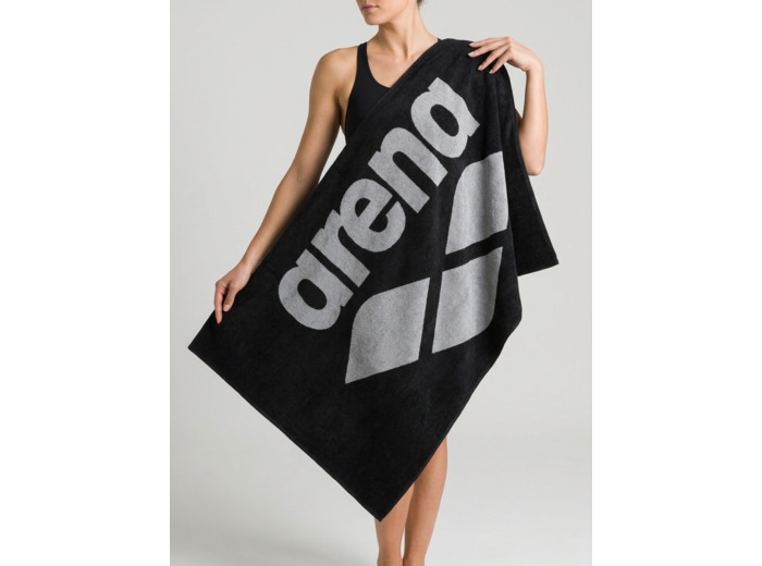 Serviette de piscine en coton doux arena