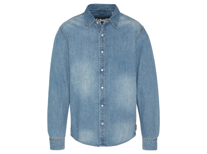 Chemise manches longues en denim