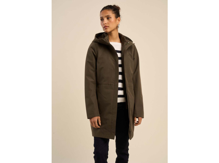 Parka longue déperlante