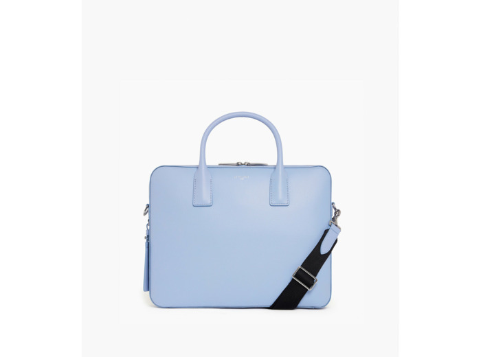 Porte documents slim 15" Emile en cuir grainé