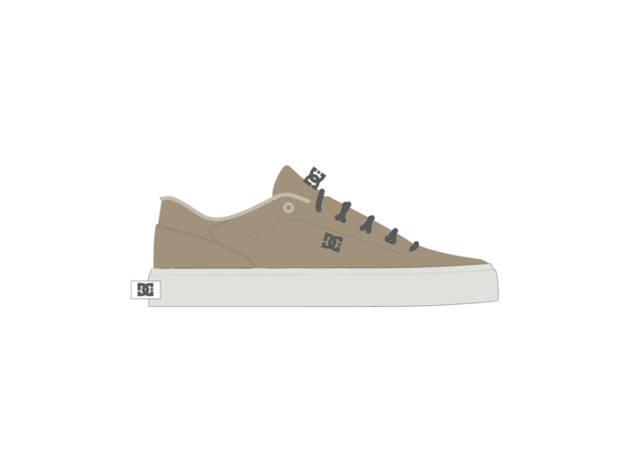 Chaussures Vulcanisées DC Sand