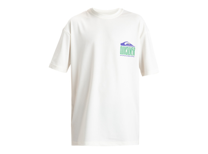 T-shirt Quiksilver Blanc Neige